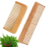 Neem wood Natural hair comb 100% dandruff proof (Design no- Comb-13)