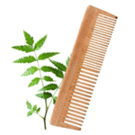 NEEM WOODEN HAIR COMB (design no-Comb-16)