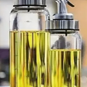 Food-Grade Plastic 1 litres Oil Dispenser & 500 ML Oil Dispenser (2PCS)