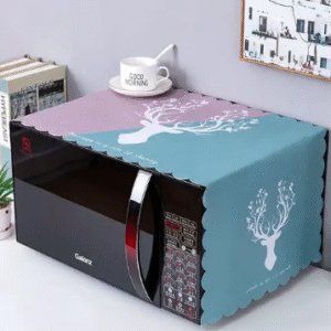 Microwave Oven Cover, Waterproof Modern Design Kitchen Oven Cover Attractive Decorative Dust Proof Appliance Oven Top Cover (100 x 35 cm)
