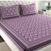 100 %cotton double bed bedsheet with 2 pillow cover