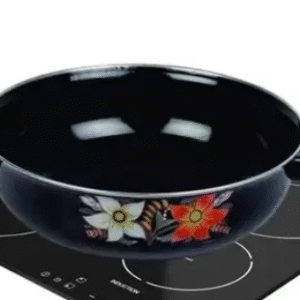 Premium kadai/kadhai/karahi |26cm Diameter 3.5L Capacity Pan Non Stick naturally Induction/Gas stove/Electric capability Cookware Cooking Cooktop Combo Set induction cooktop induction kadhai| Made of Cast Iron