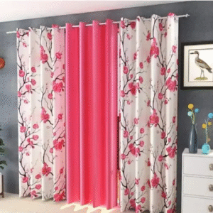 Stylish Trendy Window Curtains (5Ft)