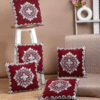 digital print attractive ( 16 x 16 inch ) cushion cover set of 5 design 4