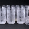 H2O Glass 300 ML , High Ball Long Drink Tumbler Glass for Drinking Beer, Soda, Fresh Juice, Cocktail, Whiskey Glass Old Fashioned PACK OF 8
