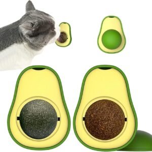 Catnip Minty Avocado Ball Toy