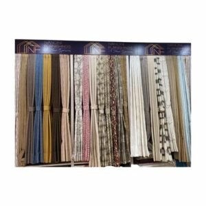 White Jacquard Curtain Fabric, GSM: 200