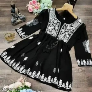 Georgette Kurti Black