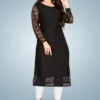 Women Self Design Net Straight Kurta
