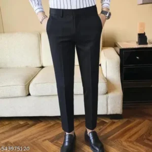Men's Slim fit Formal Pant | Non Stretchable Trouser | Office wear Trousers/PACK OF 1