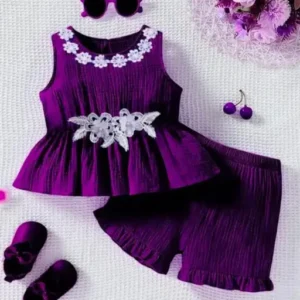 Cute Stylish Girls Top & Pant