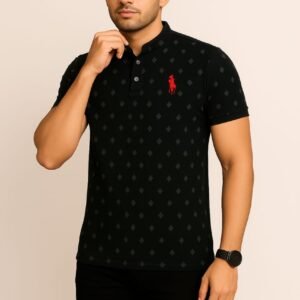 Deep Blue Half Sleeves T-Shirts For Mens