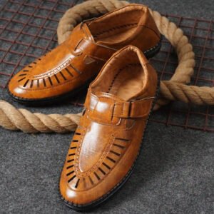 WUGO::Latest Fabulous Men Sandals | Roman Sandals/Outdoor Sandal For Men's & Boys-105-Sandal-TAN