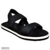 grey colour elastice men sandal sdl 06 black