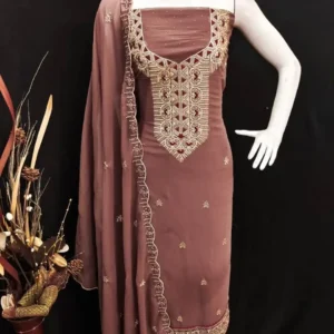 Presenting Premium Georgette Dress Material