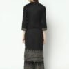 stylish fancy wool woven design unstitched dress material top with bottom and du