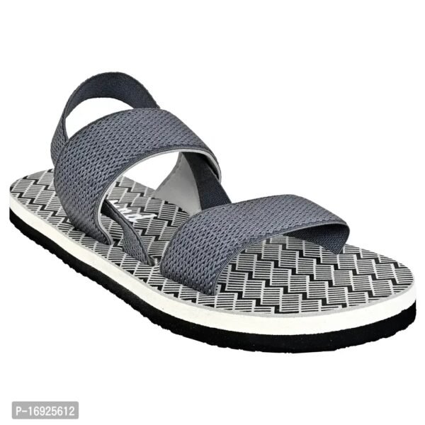 grey colour elastice men sandal sdl 06 grey