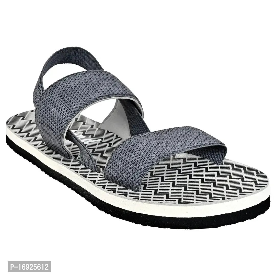 grey colour elastice men sandal sdl 06 grey