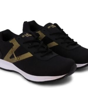 classy solid sports shoes for men