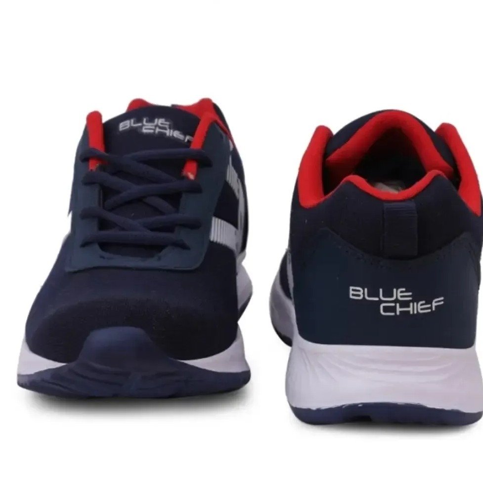 classy solid sports shoes for men size: uk6 uk8 uk9 uk10 color: blue type