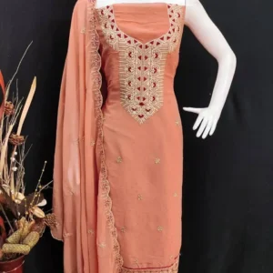 Presenting Premium Georgette Dress Material