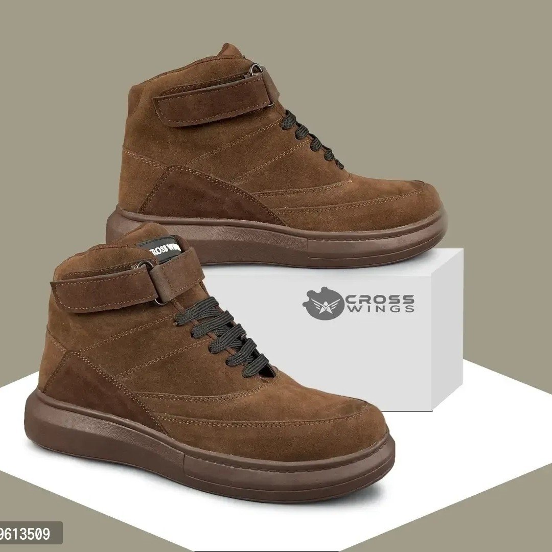 stylish fancy suede casual sneakers shoes for men