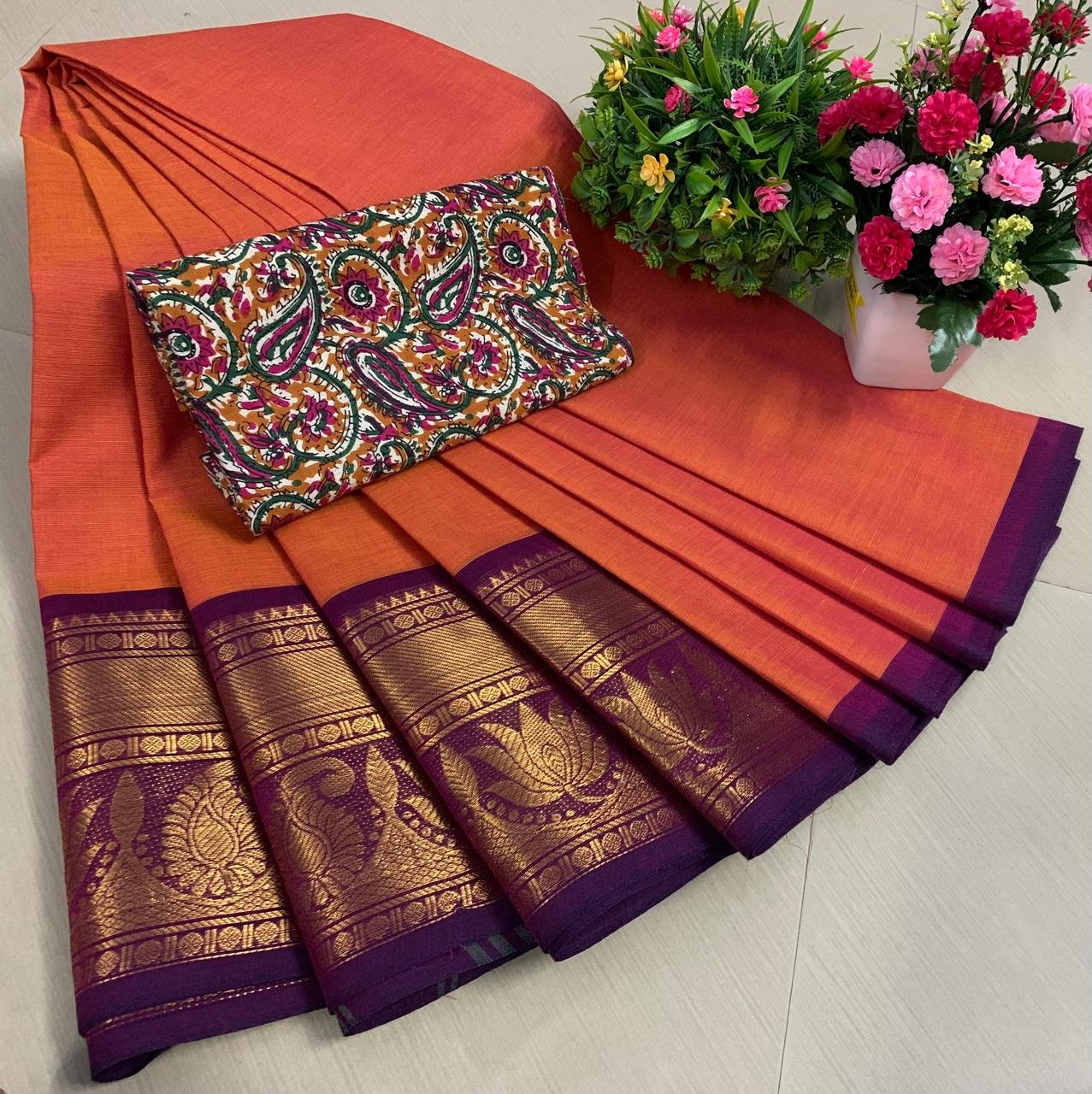 Chettinadu Pure Cotton sarees