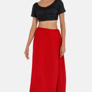 Premium 100% Cotton Saree Inskirt in Popular Colors | Naidu 7-Part Saree Hall Petticoat HC40