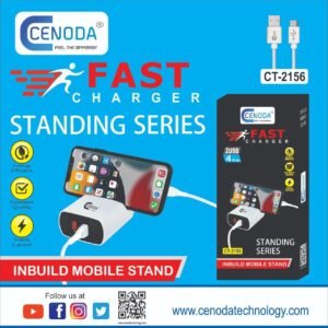CENODA CT 2156 FAST CHARGER STANDING SERIES WITH TYPE C CABLE