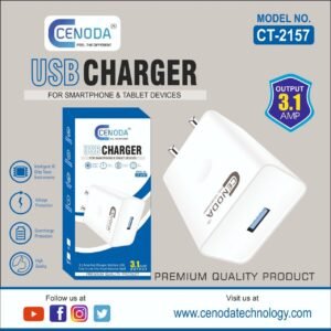 CENODA CT 2157 USB CHARGER WITH TYPE V8 CABLE