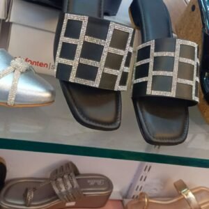 SAMTOLA FOOTWEAR BLACK SANDLES