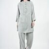 Mint Green Embroidered Co-ord Set.