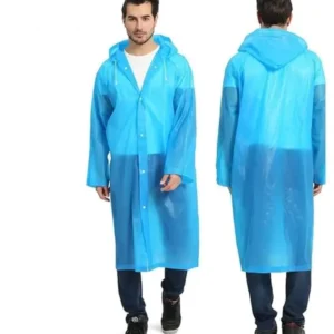 Solid Men Raincoat