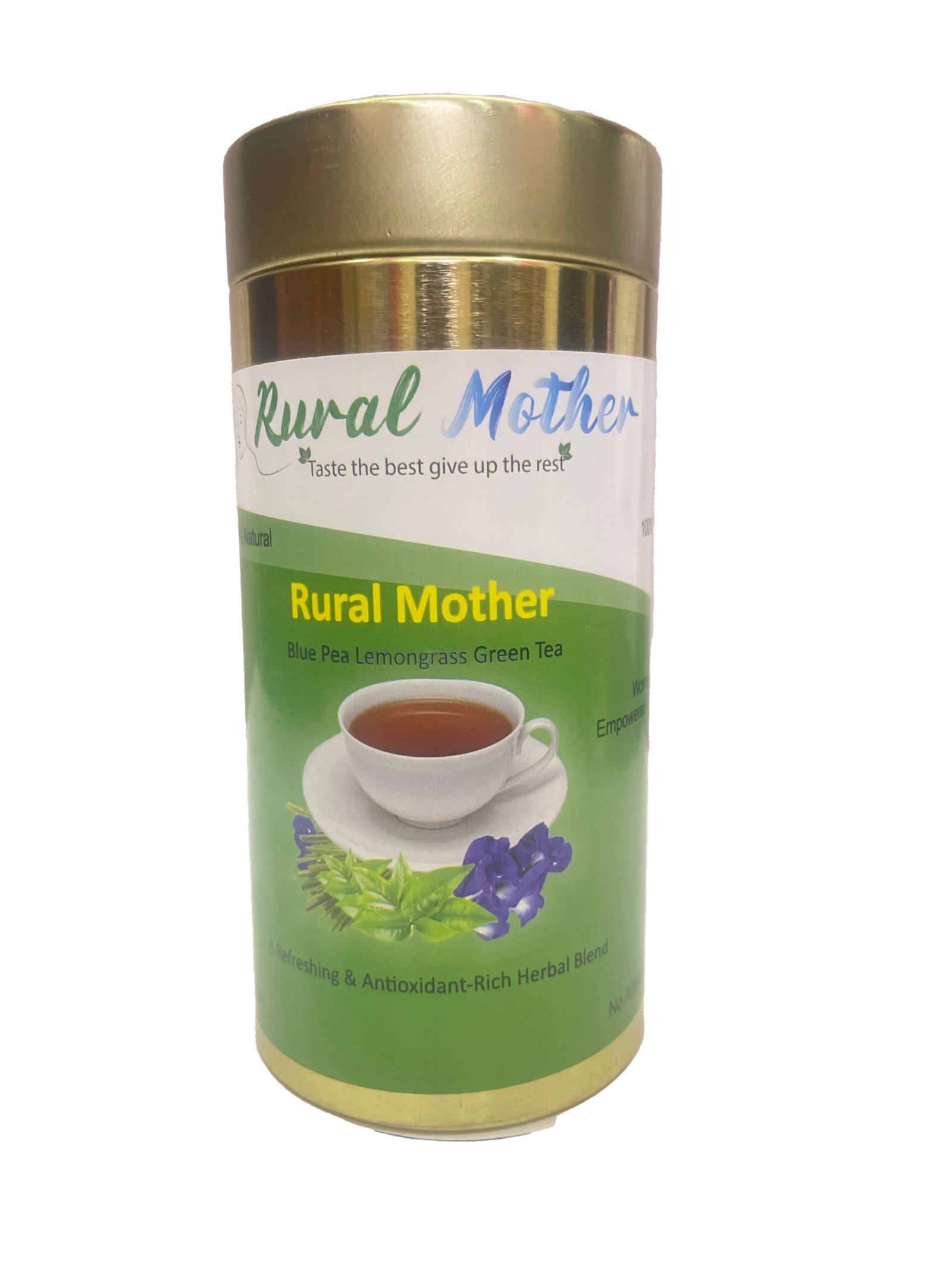 Rural Mother Blue Pea Lemongrass Green Tea
