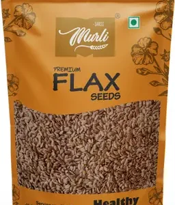 SHREE MURLI Raw Brown Flax Seeds 250g Brown Flax Seeds  (250 g)