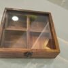 4 Compartment Wooden Spice Box