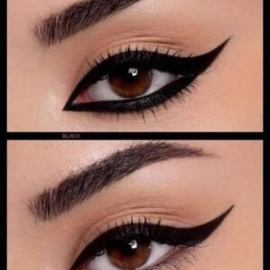 Liquid Eyeliner, Ultra-Fine Precision Tip, 36 hours Waterproof, Black (pack of 2)