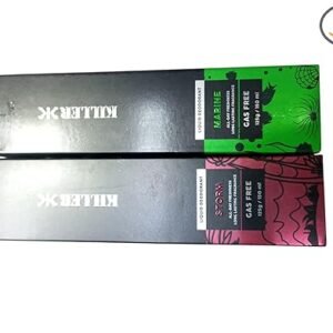 Liquid Deodorant Set, Storm and Marine, Gas Free, 150 ml Each, All-Day Freshness