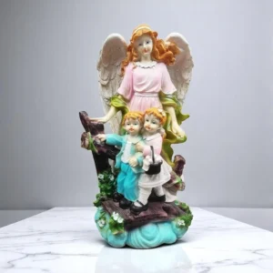 Angel with Kids Decorative Showpiece as Home Decor item