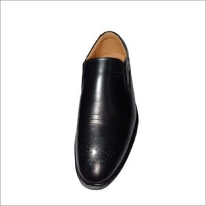 Black Mens Formal Shoes Without Lace