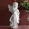Praying Angel Statue with Wings and Smooth Finishing for Home Decoration, Home Decor