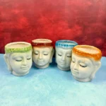 Elegant Design Buddha Ceramic Planters Pot