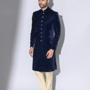 Men Velvet Sherwanis