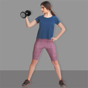 Active Wear Round Neck T Shirt
