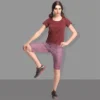 Active Wear Round Neck T Shirt