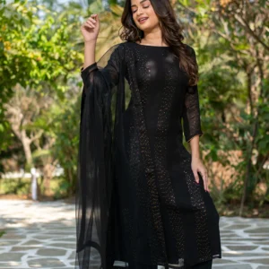 Black Kurta