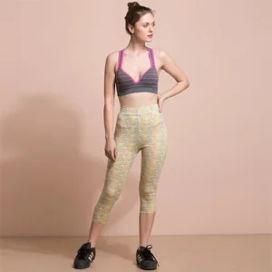 Printed Active Wear Capri