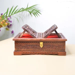 Rehal Box Inlay Carving