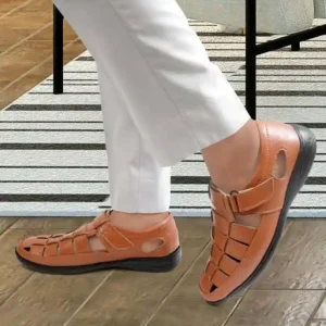 WUGO::Latest Fabulous Men Sandals|Roman Sandals/Outdoor Sandal For Men's & Boys-104-Sandal-TAN