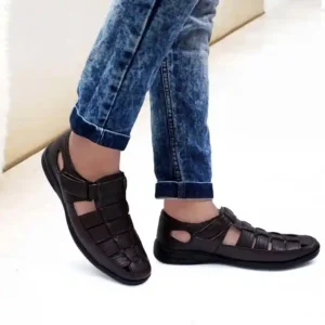 WUGO::Latest Fabulous Men Sandals|Roman Sandals/Outdoor Sandal For Men's & Boys-103-Sandal-BRN(Brown)